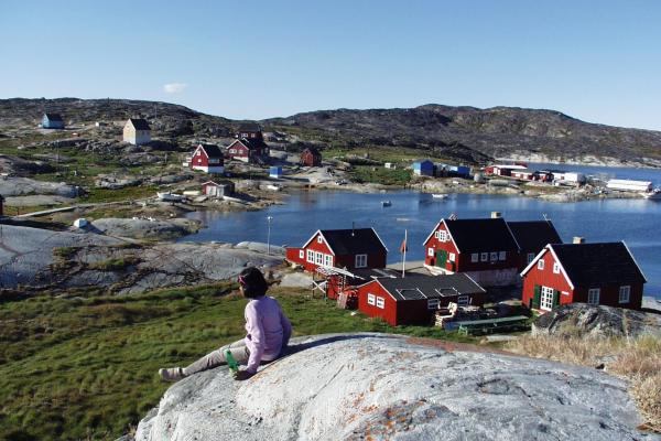 The village Rodebay in Greenland